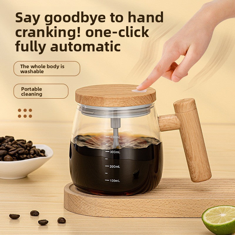Tycozev™ StirMug — Self-Stirring Electric Mug with Heating Coaster