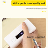 Tycozev™ SealPod — Rechargeable Handheld Bag Sealer