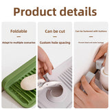 Tycozev™ DryEdge — Silicone Sink Drain Mat