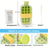 Tycozev™ IcePress — Press-Fill Ice Cube Water Bottle